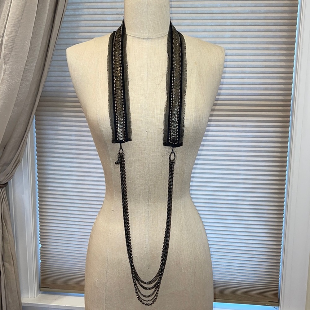 Vintage Unique Necklace Scarf